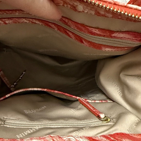 🦩NWOT Brahmin Caroline Pink Flamingo 🦩 - Picture 8 of 9